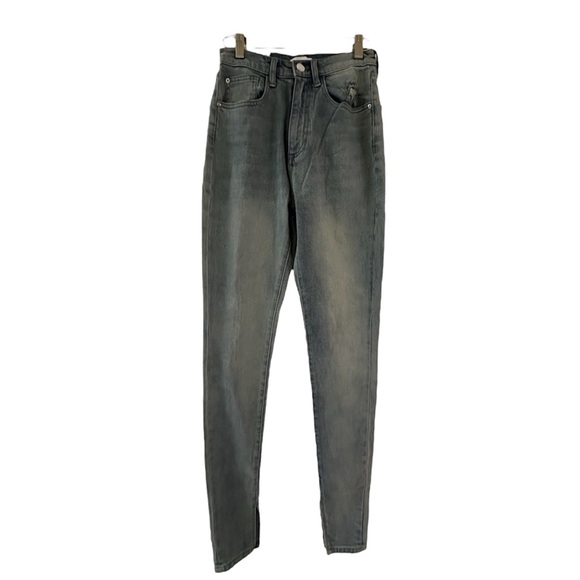 WeWoreWhat Stiletto Slit Skinny Jeans in Studio Light Wash NWT - Picture 6 of 9